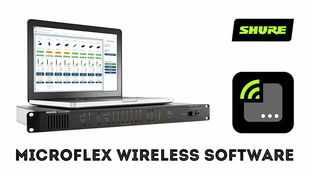  Shure Microflex® Wireless Software – нове ПЗ для конференц-систем 