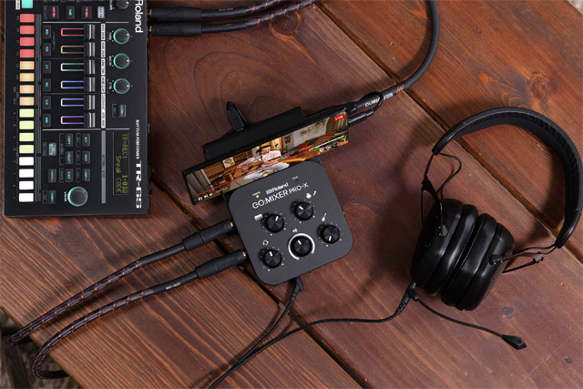  Компанія Roland представляє мікшер GO: Mixer PRO-X Audio для смартфонів 