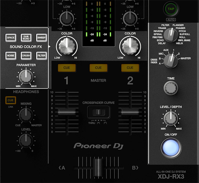  Pioneer DJ XDJ-RX3 – 2-канальний Dj-контролер із флагманськими можливостями 