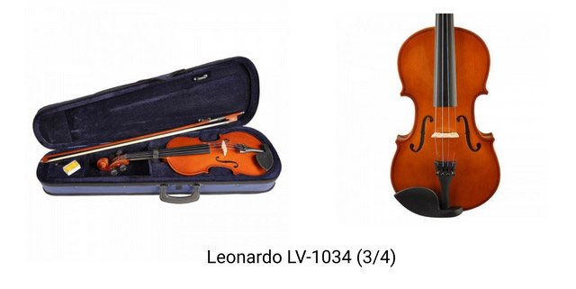   Скрипка Leonardo LV-1034 (3/4) 