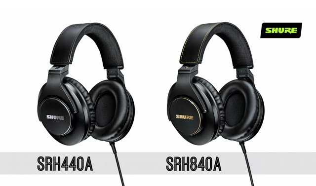  Shure SRH440А и SRH840А – апдейт закритих студійних навушників 
